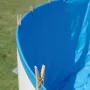 Bazénová fólie Gre pro kulaté bazény s průměrem 350 cm.